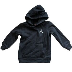 Baby Jordan Air Black Pullover Hoodie Sweatshirt‎ Sz 18 Months Classic Hooded